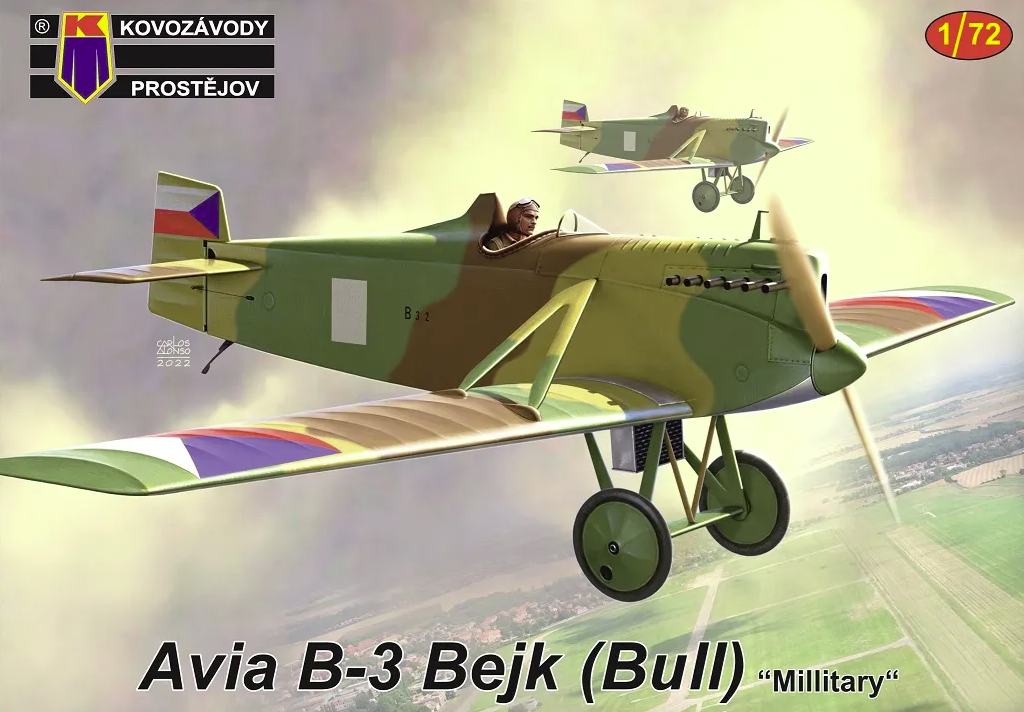 Kovozavody Prostejov KPM0341 Avia B-3 „Military“ 1/72