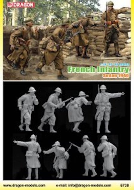 Dragon 6738 French Infantry Sedan 1940 1/35 – image 2