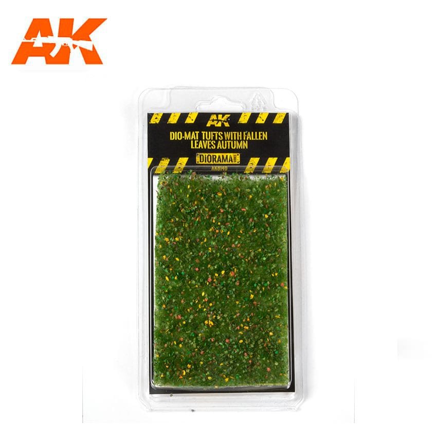 AK Interactive AK8140 DIO-MAT TUFTS WITH FALLEN LEAVES AUTUMN