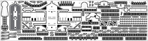 Pontos 35011F1 USS BB-63 Missouri BATTLESHIP Detail Up Set 1/350 – zdjęcie 6