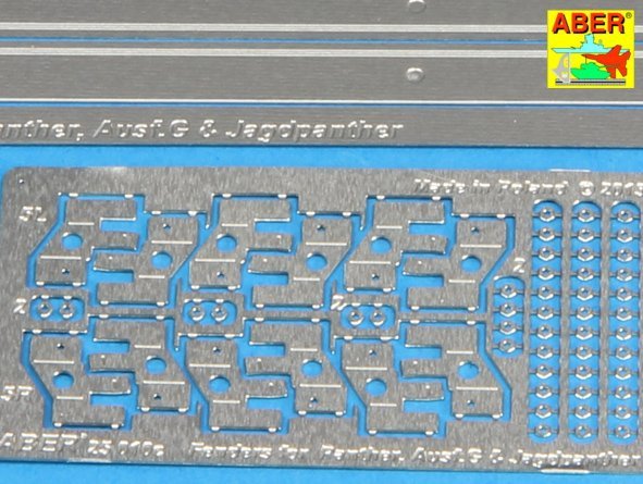 Aber 25010 Fenders for Panther G/Jagdpanther 1/25 – image 4
