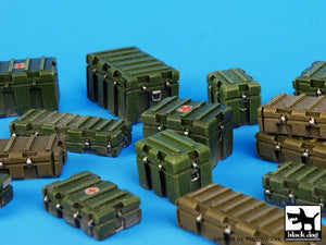 Black Dog T35067 Universal modern plastic boxes accessories set 1/35 – zdjęcie 4