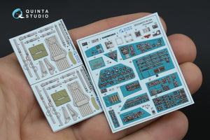Quinta Studio QD48570 Mi-24A 3D-Printed &amp;amp; colored Interior on decal paper (Trumpeter) 1/48 – image 2