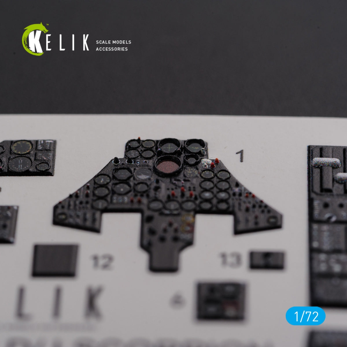 KELIK K72090 F-89 D/J Scorpion interior 3D decals for Revell kit 1/72 – immagine 2