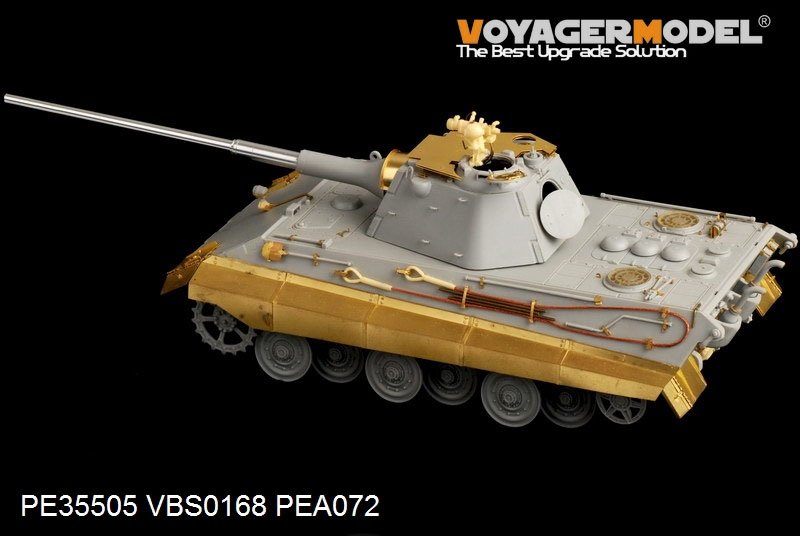 Voyager Model PE35505 WWII German E-50 Tank for TRUMPETER 01536 1/35 – zdjęcie 10