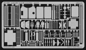 Eduard 35836 StuG. III Ausf. B exterior 1/35 Tamiya – zdjęcie 2
