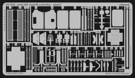 Eduard 35836 StuG. III Ausf. B exterior 1/35 Tamiya – zdjęcie 2