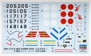 Hasegawa BP4 (51404) F-86D Sabre Dog &amp;#39;J.A.S.D.F.&amp;#39; 1/72 – Bild 3