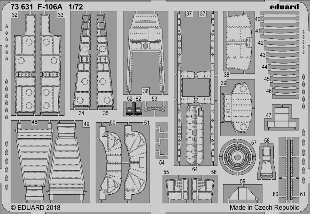 Eduard 73631 F-106A TRUMPETER 1/72 – image 2