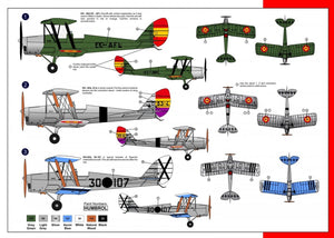 Az Model AZ7422 De Havilland D82A Tiger Moth Over Spain 1/72 – zdjęcie 2