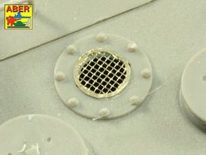 Aber 35G35 Grilles for Panther, Ausf.G; Jagdpanther, Ausf.G2 - Late Models for Takom 1/35 – image 5