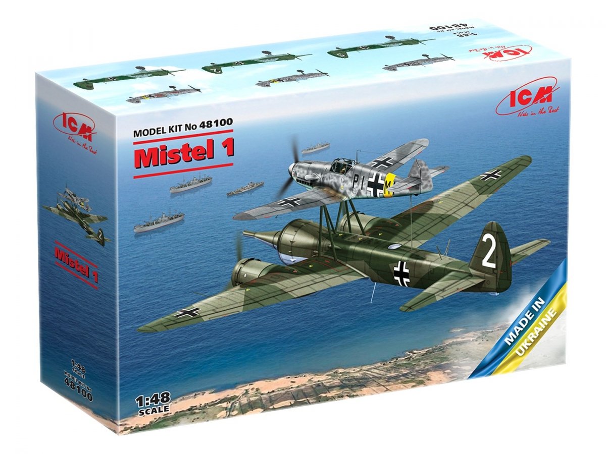 ICM 48100 Mistel 1 WWII German Composite Aircraft 1/48 – zdjęcie 2
