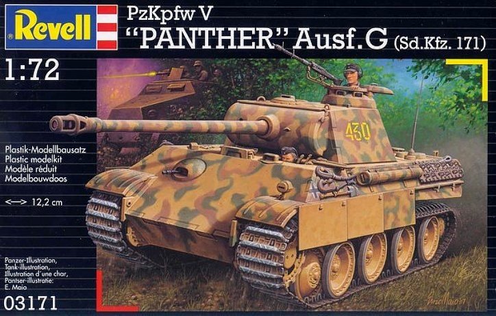Revell 03171 PzKpfw V Panther Ausf.G 1/72