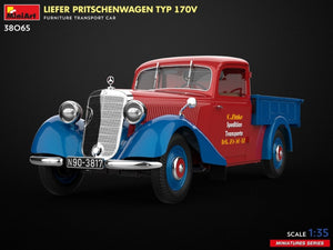 MiniArt 38065 LIEFER PRITSCHENWAGEN TYPE 170V. FURNITURE TRANSPORT CAR 1/35 – image 3