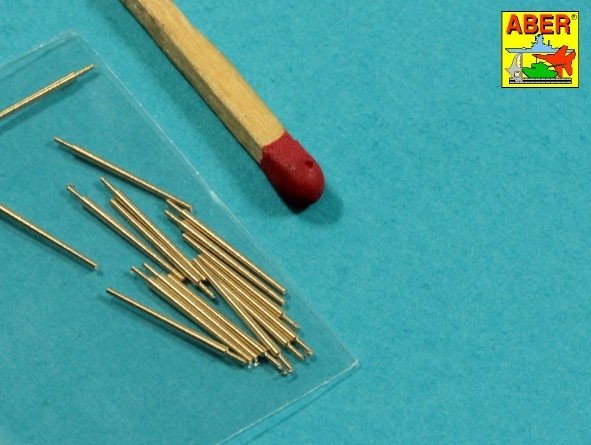 Aber 200L-09 Set of 16 barrels 37 mm L/83 SK C/30 for German ships 1/200 – image 2