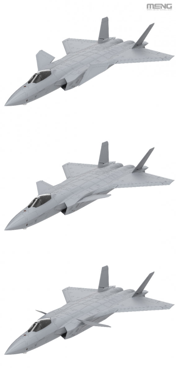 Meng LS-002 Chinese J-20 Stealth Fighter 1/48 – image 11