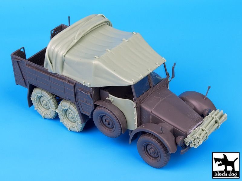 Black Dog T35074 Krupp Protze big accessories set 1/35 – image 3
