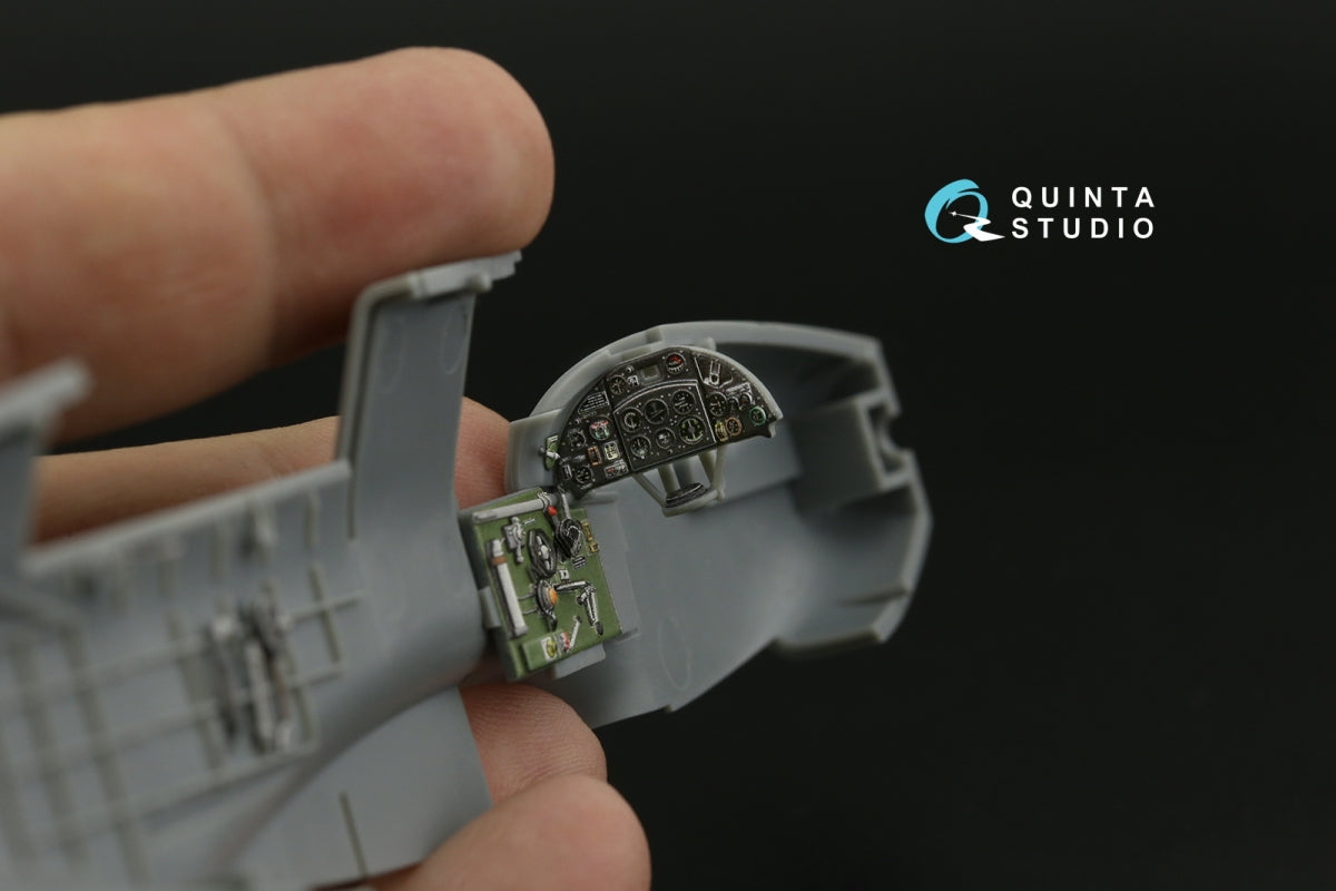 Quinta Studio QD48423 Fairey Fulmar Mk.I 3D-Printed &amp;amp; coloured Interior on decal paper (Trumpeter) 1/48 – zdjęcie 9