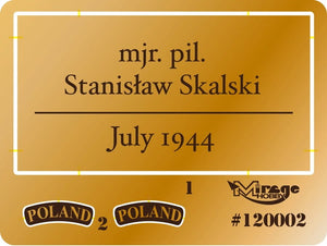 Mirage 120002 W/Cdr Stanisław SKALSKI (July 1944) 200mm – image 4