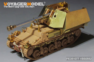 Kit de base de mise à niveau Voyager Model PE351077 pour Sd.Kfz.135 Marder I allemand de la Seconde Guerre mondiale, canon de 75 mm PaK.40/1 auf Gw.Lr.s(f) (pour TAMIYA 35370) à l&amp;#39;échelle 1/35 – image 3