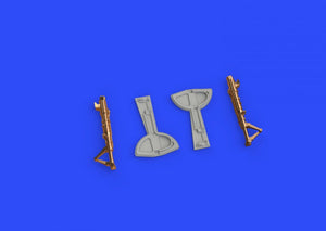 Eduard 648308 Bf 109F undercarriage legs BRONZE EDUARD 1/48 – image 3