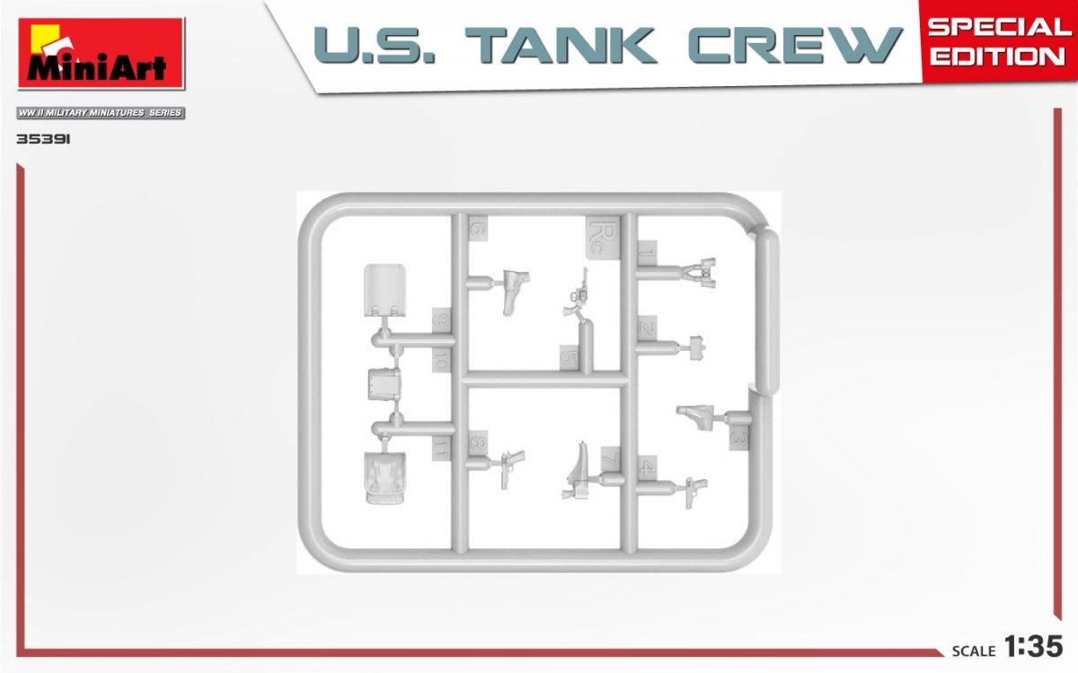 MiniArt 35391 U.S. TANK CREW. SPECIAL EDITION 1/35 – zdjęcie 6