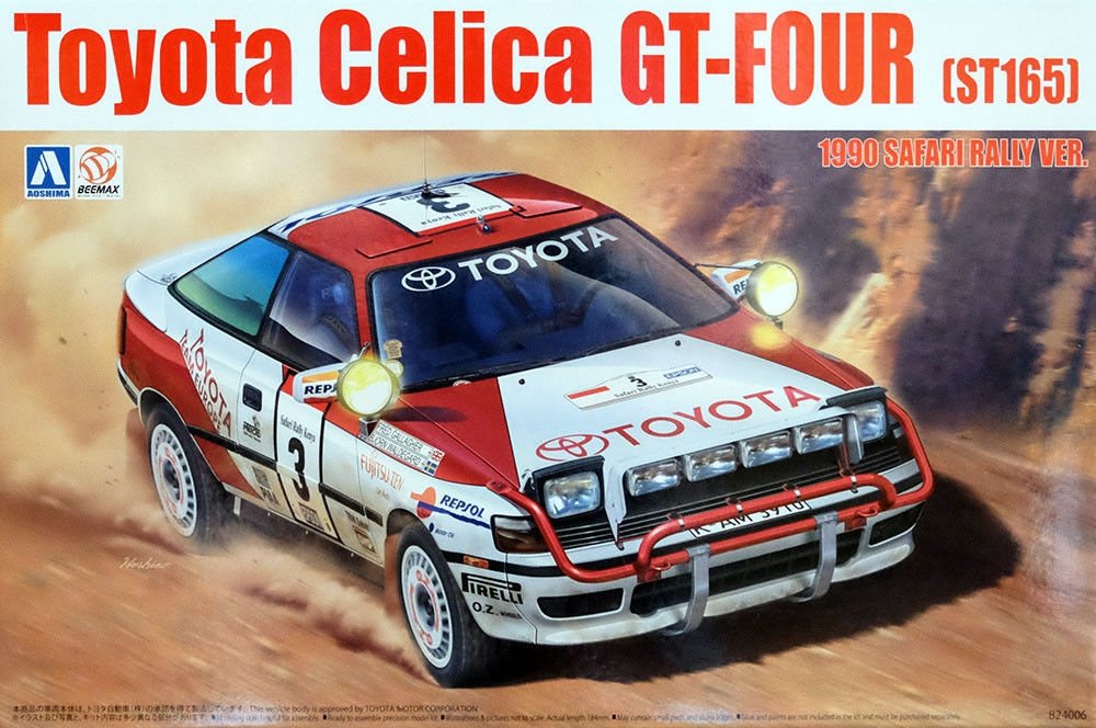 Beemax 24006 Toyota Celica GT-FOUR (ST165) 1990 SAFARI RALLY VERSION 1/24