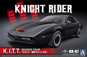 Aoshima 06561 Knight Rider K.I.T.T. Season Four w/Scanner Voice Unit 1/24