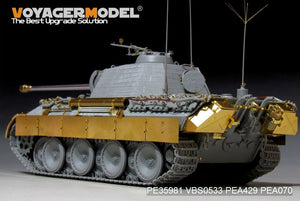 Voyager Model PE35981 WWII German Panther A Tank Basic For TAKOM 1/35 – immagine 4