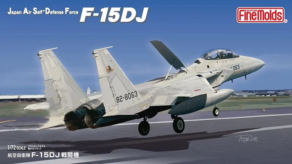 Fine Molds FP52 Avion de chasse F-15DJ des Forces aériennes d'autodéfense japonaises, échelle 1/72