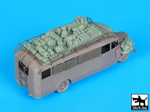 Black Dog T72105 Opel 3.6-47 Omnibus stabwagen accessories set for Roden 1/72 – zdjęcie 3