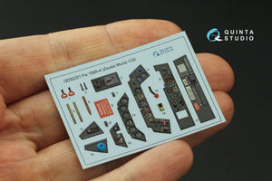 Quinta Studio QD32221 FW 190A-4 3D-Printed coloured Interior on decal paper (Zoukei Mura SWS) 1/32 – zdjęcie 4