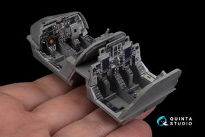 Quinta Studio QDS-48270 EA-6B Prowler (ICAP II) 3D-Printed &amp;amp; colored Interior on decal paper (Kinetic) (Small version) 1/48 – image 10