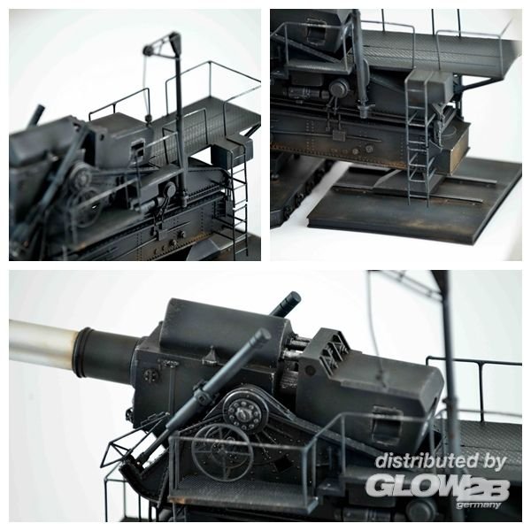 Glow2B MT-35002 35.5cm Haubitze M.1 (35.5-cm H M.1) Heavy Siege Howitzer 1/35 – zdjęcie 4