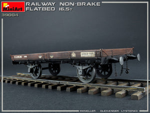 MiniArt 39004 RAILWAY NON-BRAKE FLATBED 16,5 t 1/35 – zdjęcie 3