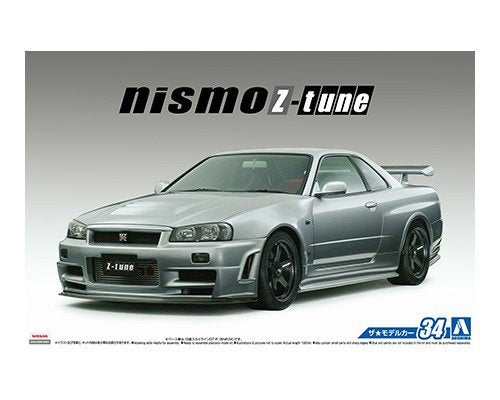 Aoshima 05316 NISMO BNR34 SKYLINE GT-R Z-tune &amp;#39;04 1/24