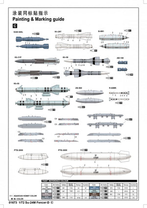 Trumpeter 01673 Su-24M Fencer-D – image 3