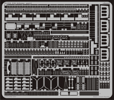 Eduard 53016 USS Arizona MINI HOBBY MODEL 1/350 – zdjęcie 3