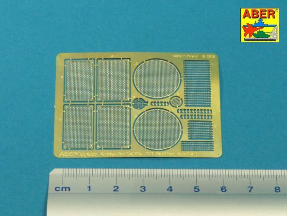 Aber 35G33 PzKpfw V Ausf.A (Sd.Kfz.181) GRILLES 1/35 – image 2