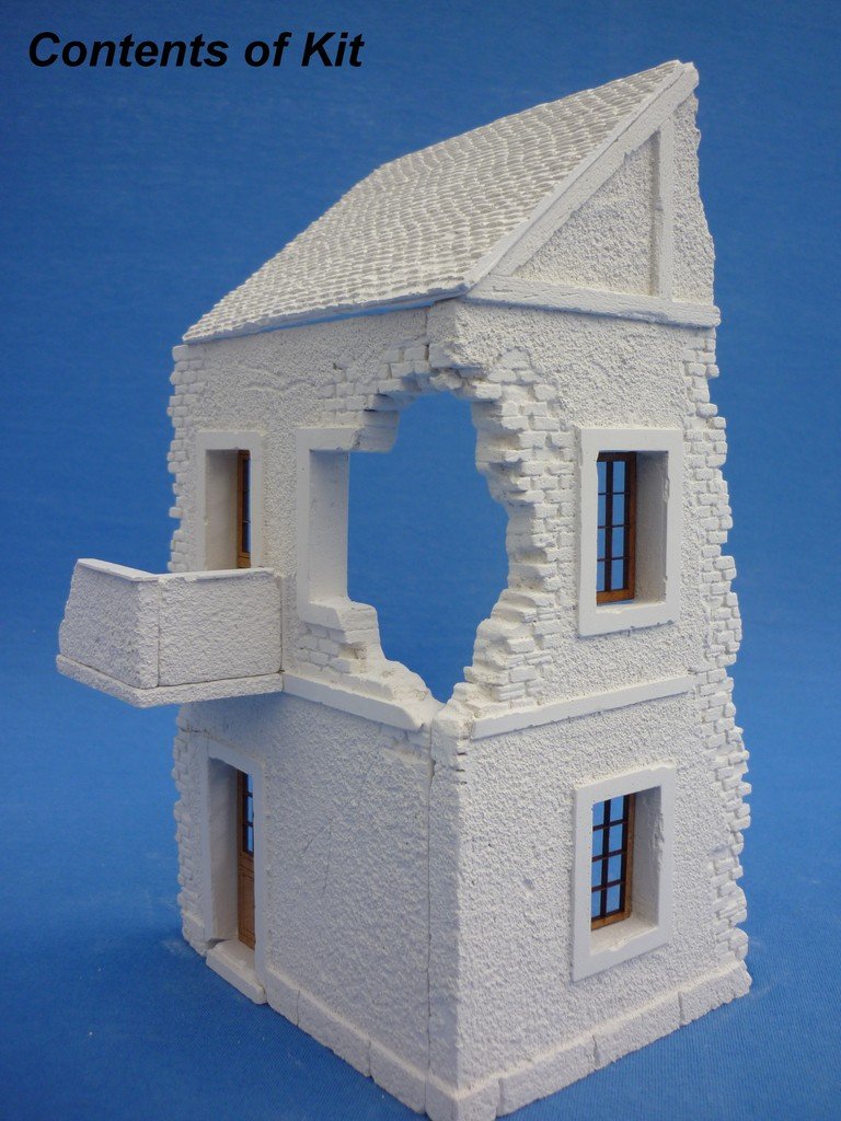 RT-Diorama 35175 Damaged Village House 1/35 – zdjęcie 2