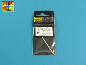 Aber 72L-71 Germ.88 mm Kw.K. 43 L/71 E-50 Barrel (one part) 1/72 – image 7