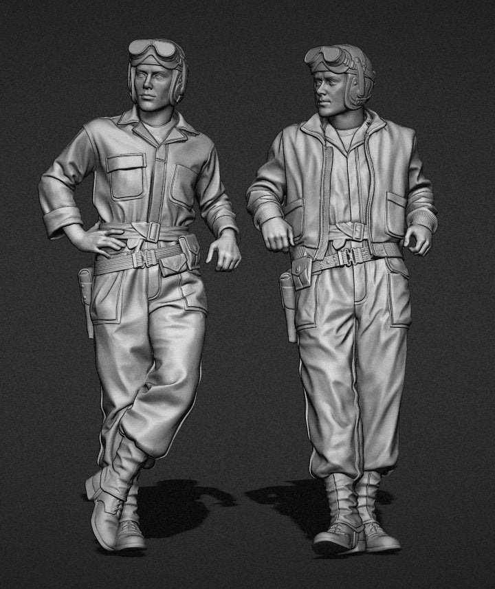 Panzer Art FI35-118 US tankers coverall set 1/35
