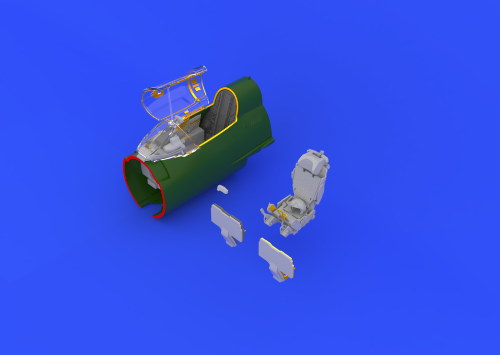 Eduard 648129 MiG-21R interior 1/48 (Eduard)