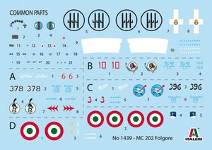 Italeri 1439 MC.202 Folgore 1/72 – zdjęcie 3