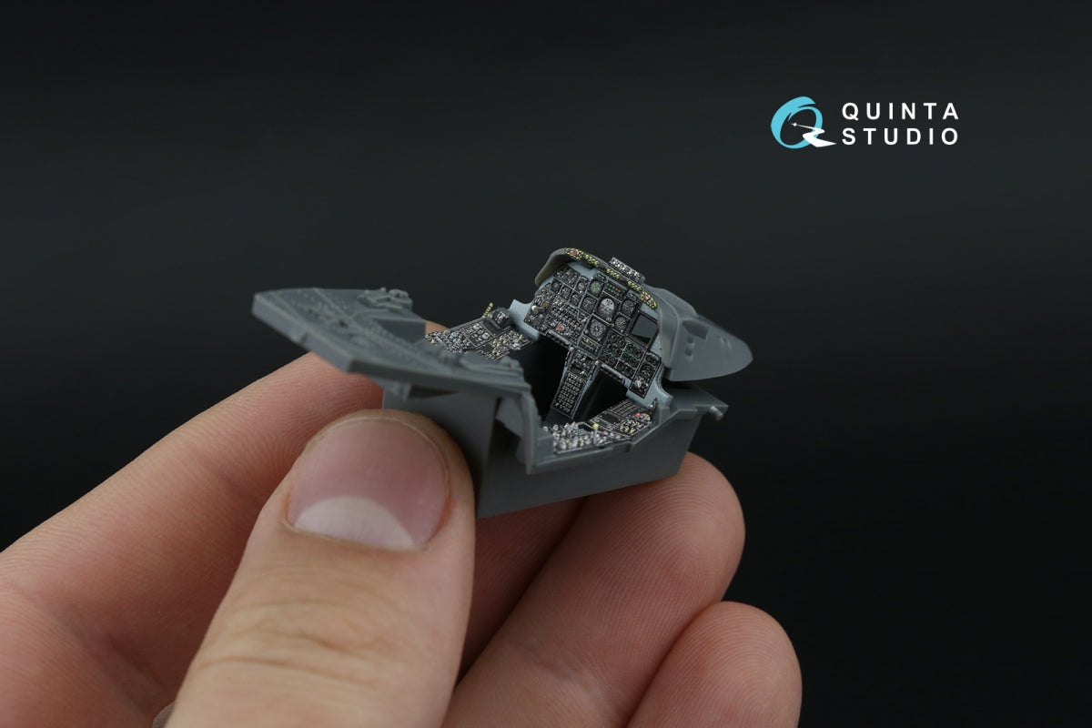 Quinta Studio QD48586 A-10A Warthog 3D-Printed &amp;amp; coloured Interior on decal paper (GWH) 1/48 – zdjęcie 11