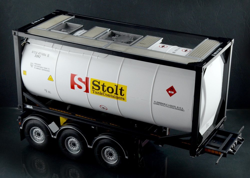 Italeri 3929 TECNOKAR TRAILER WITH 20 TANK 1/24 – image 14