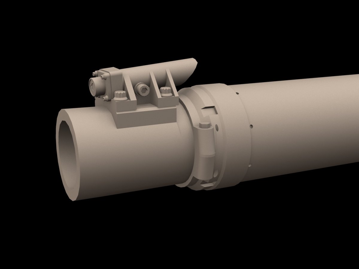 Panzer Art GB35-003 M256 Gun barrel for M1A1 “Abrams” MBT 1/35 – zdjęcie 2