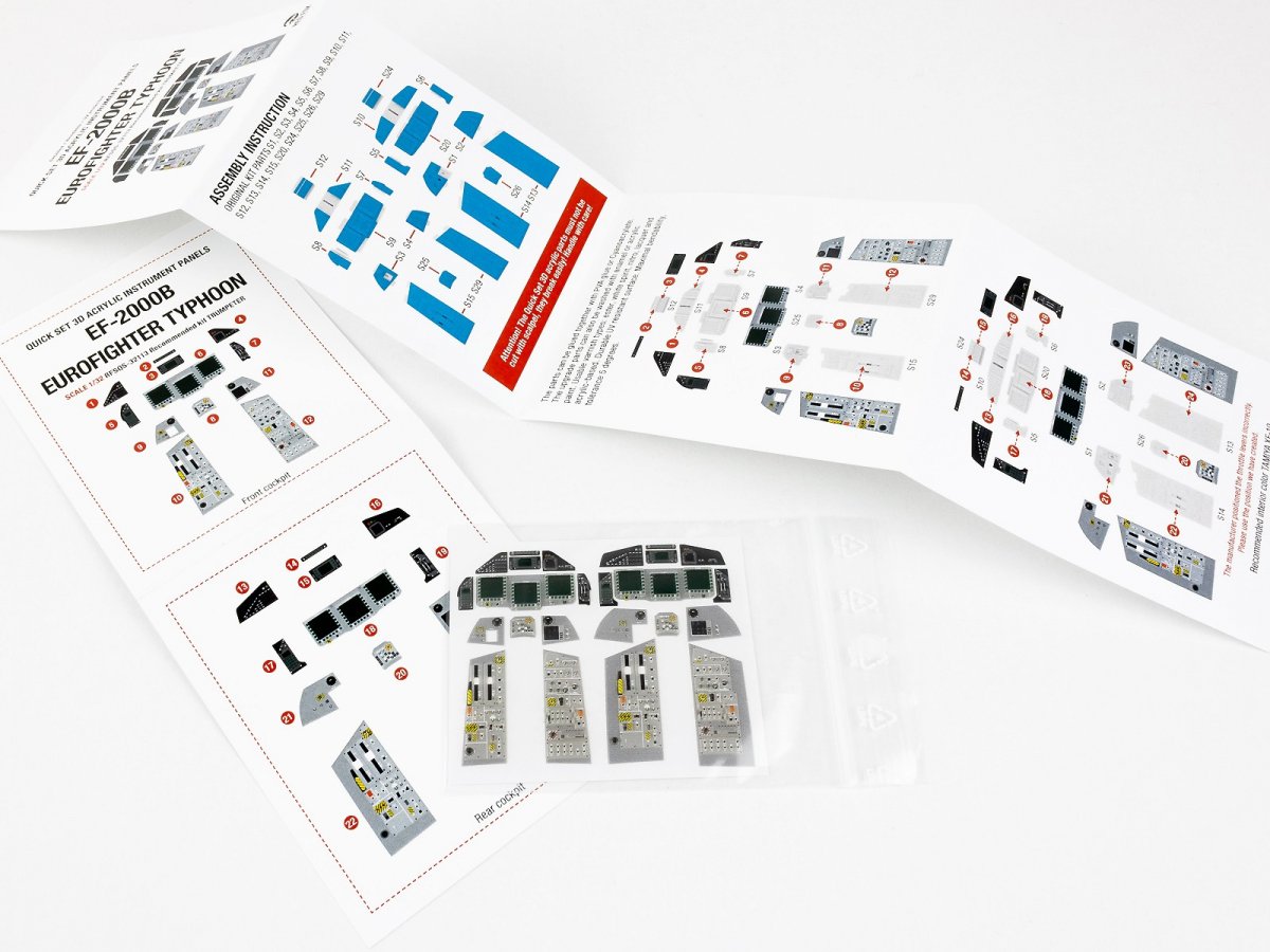 Red Fox Studio QS-32113 EF-2000B Eurofighter Typhoon Trumpeter 1/32 – zdjęcie 3