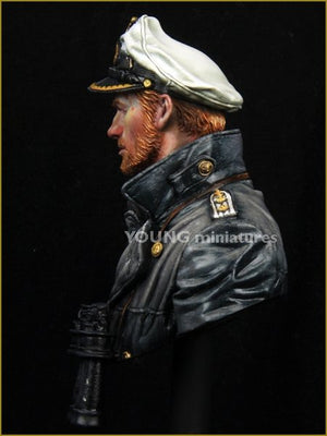 Young Miniatures YM1847 U-BOAT COMMANDER WWII 1/10 – zdjęcie 4