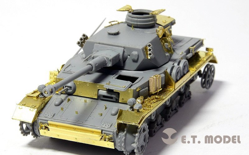 E.T. Model E72-014 WWII German Pz.Kpfw.IV Ausf.G For DRAGON 7278 1/72 – zdjęcie 2